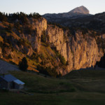 Le Pas de l'Aiguille au petit matin
