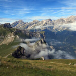 Panorama sur l'Obiou et le Grand-Ferrand