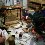 Fabrication des fûts de flèches - Finitions
